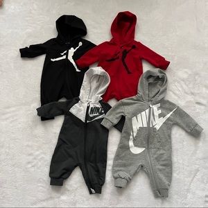Nike & Jordan Baby Full-Zip Hoodies BUNDLE
